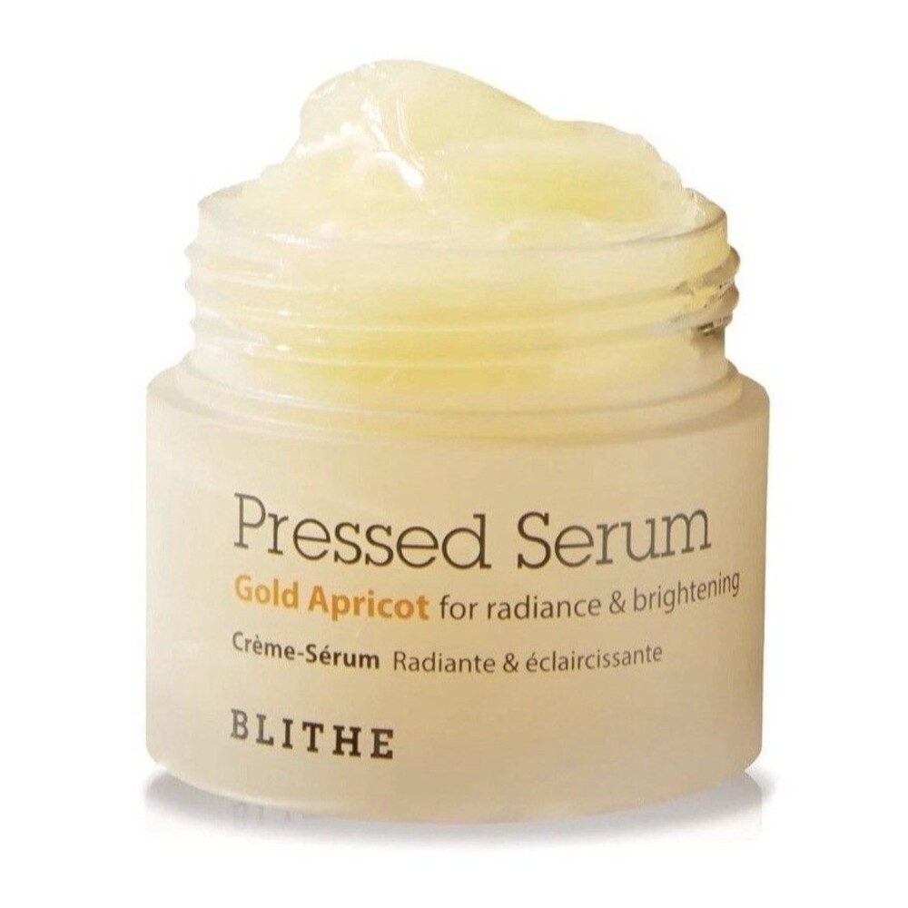 NIB BLITHE Pressed Serum Gold Apricot | Glow 0.91 Fl Oz 27 ml